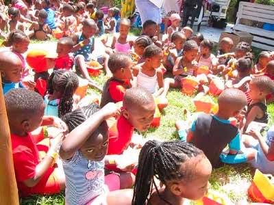 Children outdoors