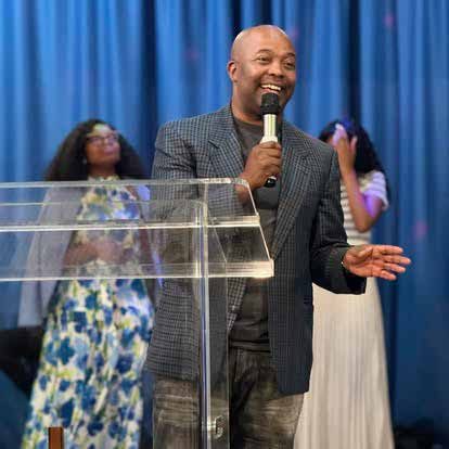 Pastor preaching