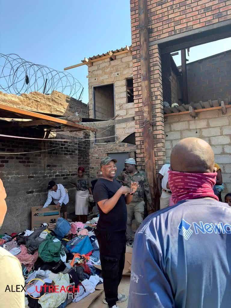 Grocery relief distribution